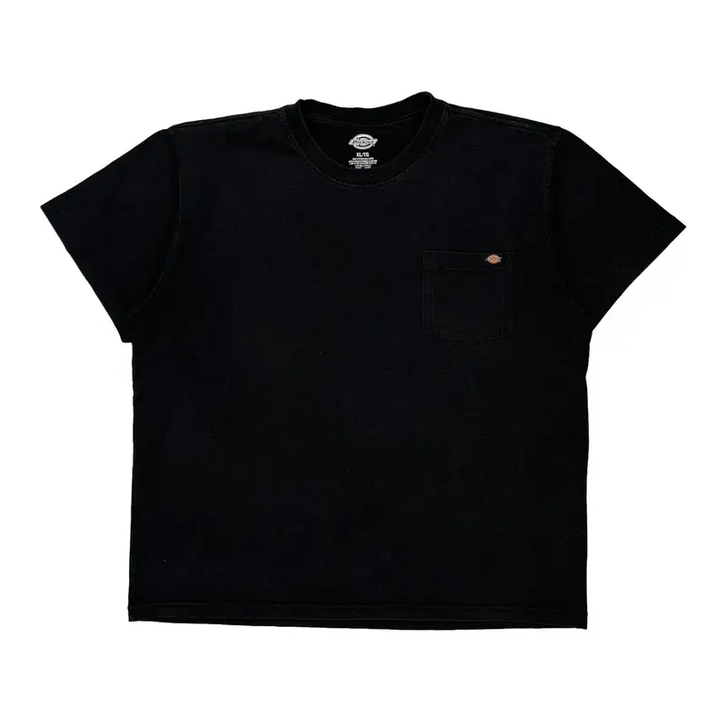 Dickies T-Shirt - XL Black Cotton
