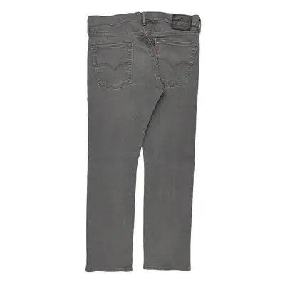 Levis Slim Fit Jeans - 36W 31L Grey Cotton Blend | Size: 36″ waist