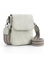 Women's Fashionable Ethnic Pattern Strap Commuter Crossbody Bag, Casual Pu Leather Shoulder Bag for Daily Used, Trendy Versat...