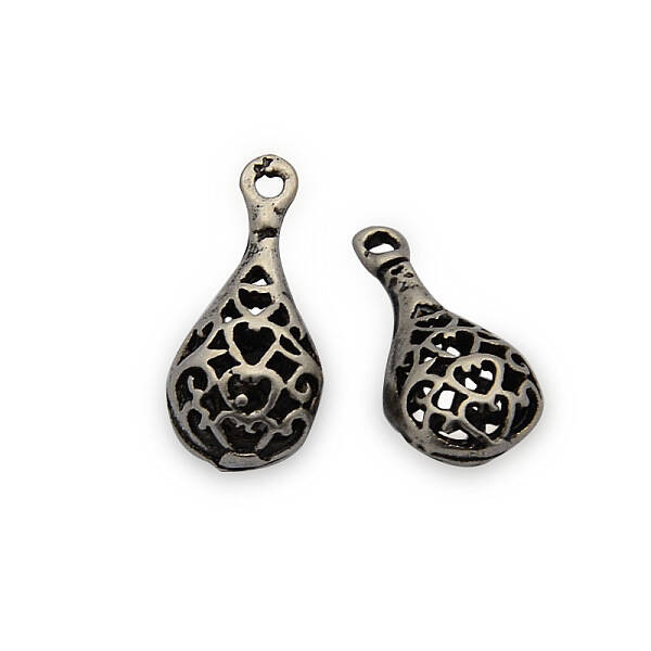 Brass Teardrop Pendants
