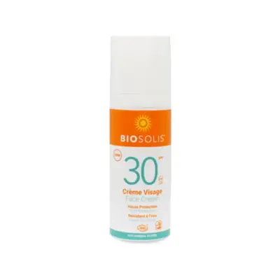 Biosolis Face Sun Cream SPF 30, 50 ml
