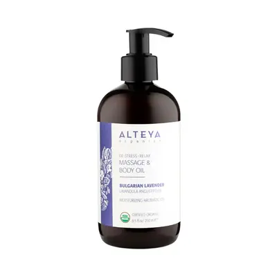 Alteya organics Bulgarian Lavender Body and Massage Oil 250 ml