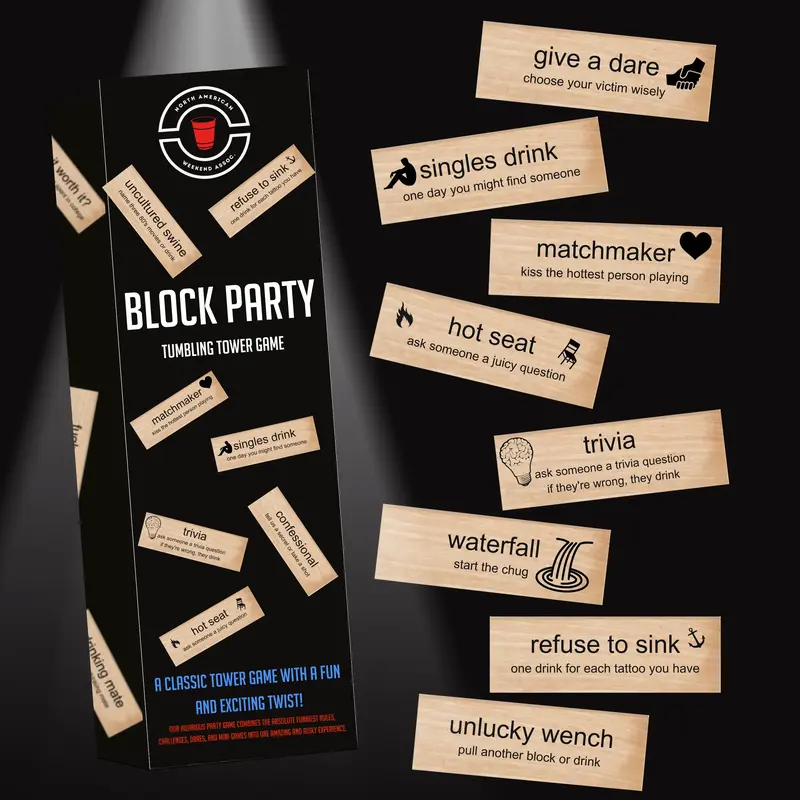 Block Party Tumbling Tower