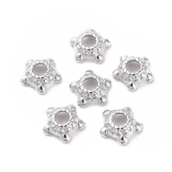 Tibetan Silver Caps