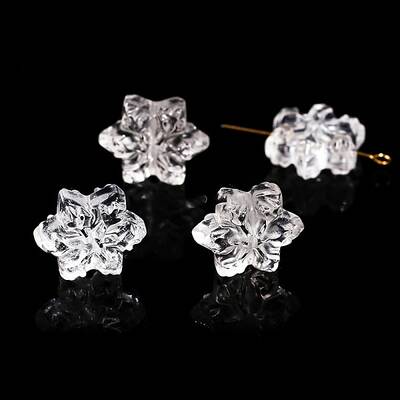 Natural Quartz Crystal Beads
