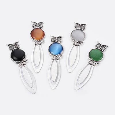 Tibetan Style Alloy Bookmarks