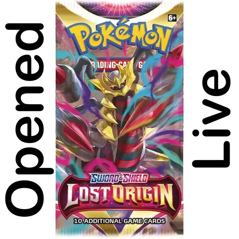 Live Sword & Shield—Lost Origin (Booster Pack)