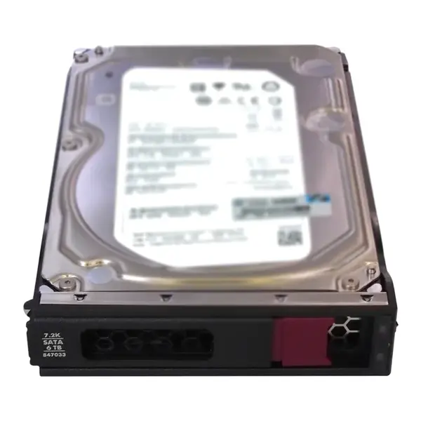 847033-001 HP 6TB 7200RPM SATA 6GB/s Hot-Pluggable 3.5-Inch LPc Hard Drive for ProLiant Gen8/Gen9/Gen10/Gen10+/Gen11 Servers