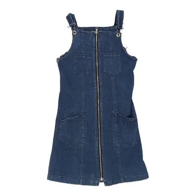 Age 10-12 Laura Biagiotti Mini Dress - Small Blue Cotton | Size: small
