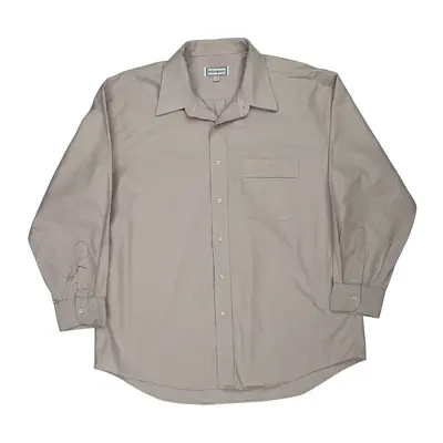 Yves Saint Laurent Shirt - XL Beige Cotton
