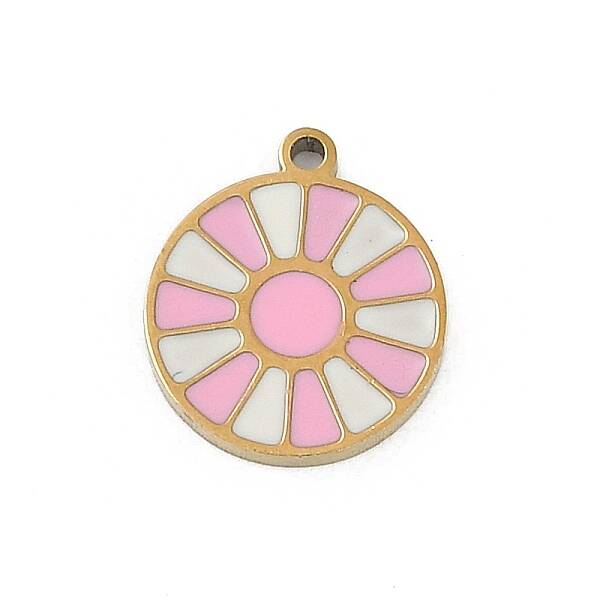 304 Stainless Steel Enamel Charms