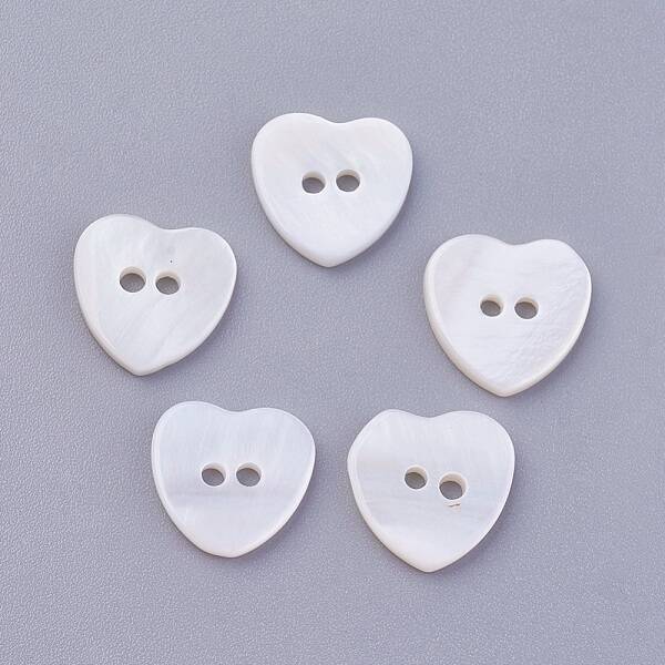 2-Hole Shell Buttons