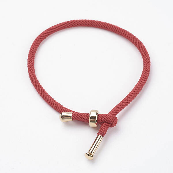 Cotton Twisted Cord Bracelet Making