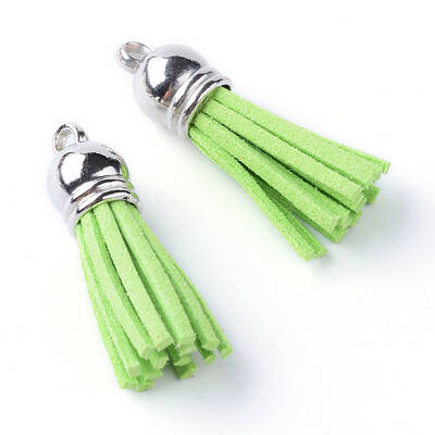 Faux Suede Tassel Pendant Decorations