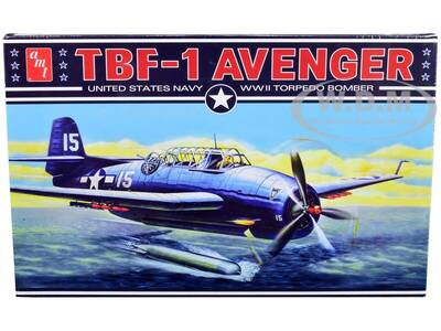Skill 2 Model Kit Grumman TBF-1 Avenger Torpedo Bomber \
