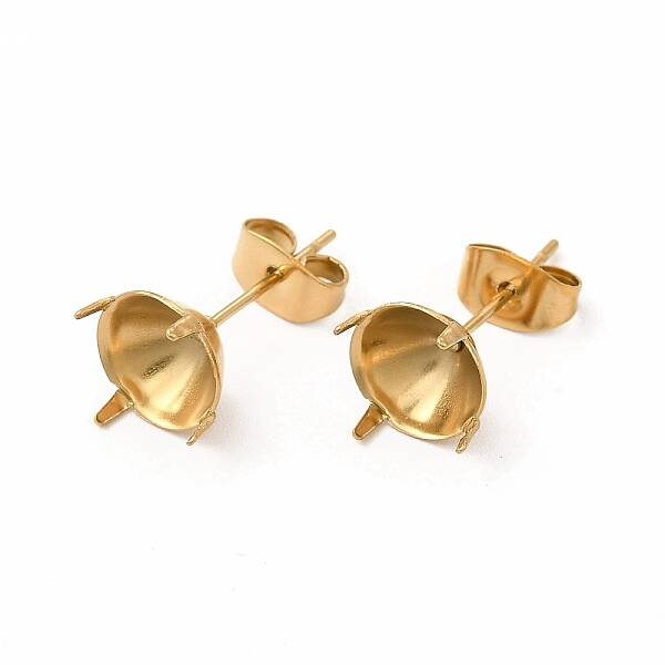 304 Stainless Steel Stud Earring Finding