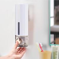 No-Drill Wall Mount Shower Dispenser, 15 fl. oz, for Shampoo, Soap, and Conditioner - Ideal for Commercial Hotels, Homes, Sch...