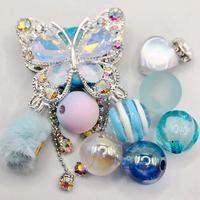 Natural Skies Mini Bead Sets Fancy and Premium Mini Bead Mix in Multiple Colors with Sparkling Colors and Glitter Accents