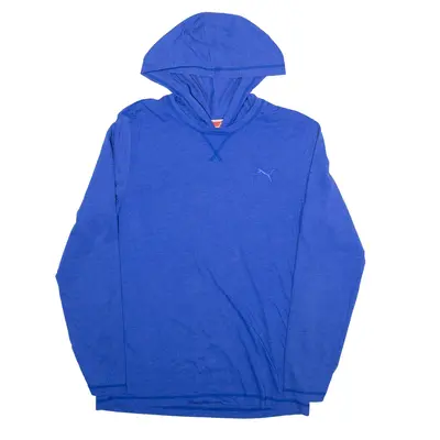 PUMA Hoodie Black Pullover Mens M