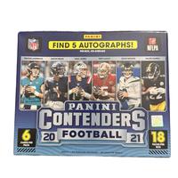 2021 FOTL Panini Contenders Football Hobby Cards - 5 Autographed Cards