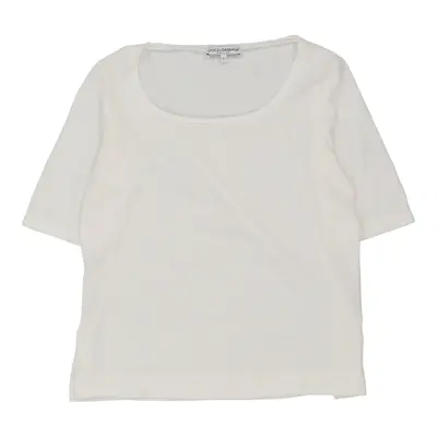 Dolce & Gabbana T-Shirt - Large White Cotton