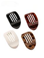 Solid Color Hair Clips, Casual Versatile Hair Accessories for Women, Minimalist Headwear Suitable for Thick Hair, Fashion Hai...