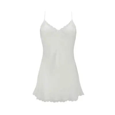100% Pure Silk Camisole Top in White | Size: 14/16