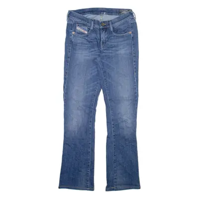 DIESEL Debby Womens Jeans Blue Slim Bootcut Stone Wash W25 L30
