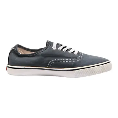 LEVI'S Low Top Trainers Grey Canvas Womens UK 3.5