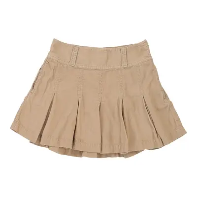 Age 8 Gap Cord Skirt - Small Beige Cotton