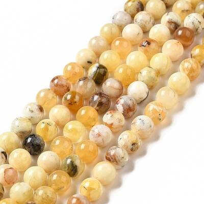 Natural Yellow Opal Beads Strands