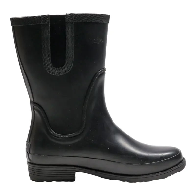 L.L. BEAN WELLIE Wellie Boots Black Synthetic Womens UK 8