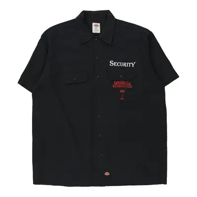 Cocktails Monte Vista Lounge Dickies Short Sleeve Shirt - XL Black Polyester Blend