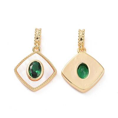 Brass Shell Pendants