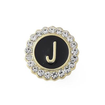 Letter Enamel Pins