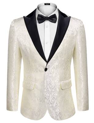 Floral Party Tuxedo (US Only), White / XS