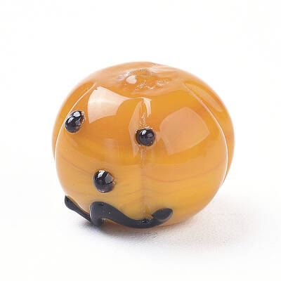 Autumn Theme Handmade Lampwork Beads
