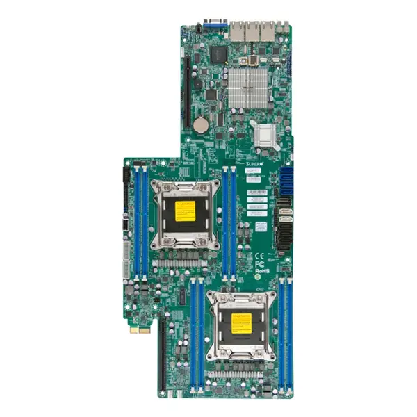 Supermicro X9DRFF-7-P | Socket LGA2011 Intel C602J Chipset Proprietary System Board (Motherboard) Supports 2x Xeon E5-2600/E5...