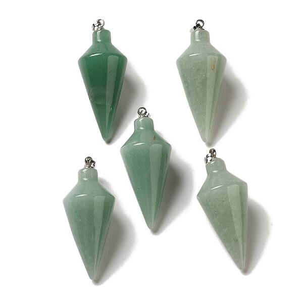 Natural Green Aventurine Pendants