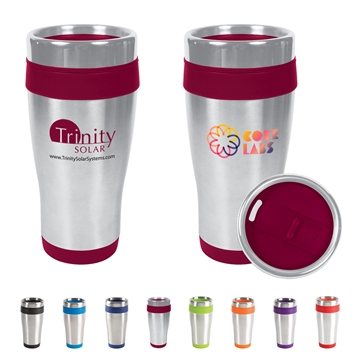 50 Customized 14.5oz Blue Monday Travel Tumbler - Stainless Steel ...