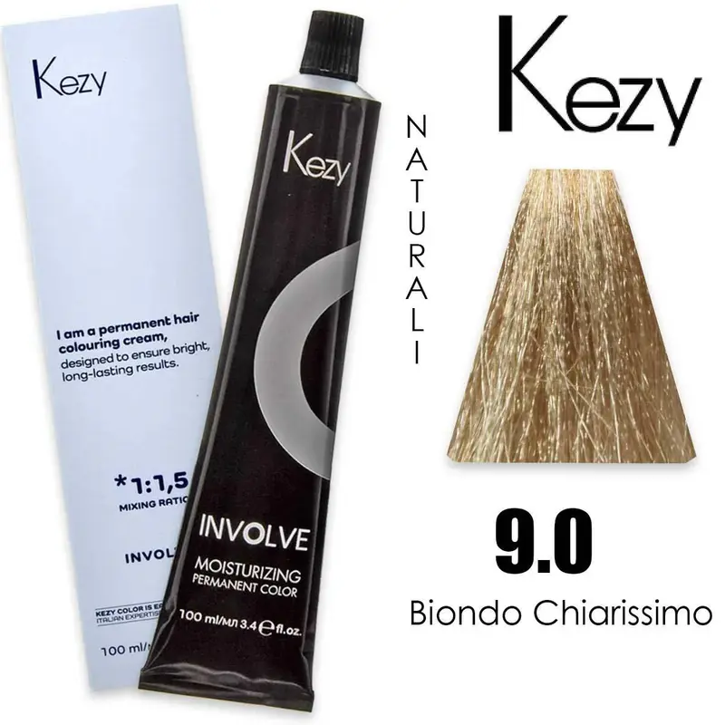 Kezy involve color 100 ml very light blonde 9.0