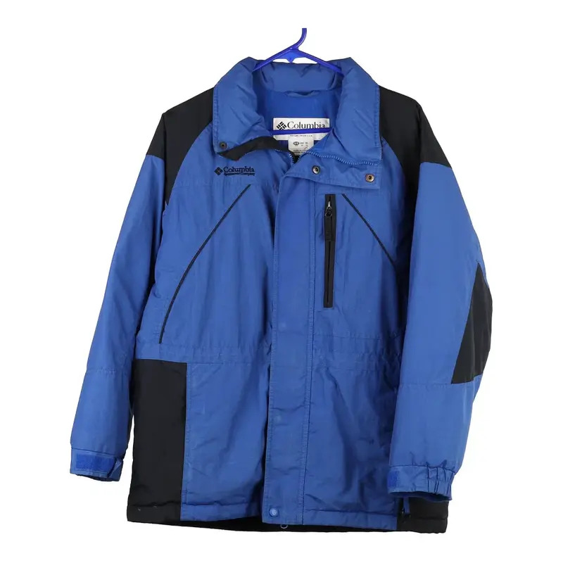 Age 14-16 Columbia Jacket - XL Blue Polyester