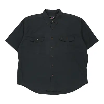 Chase Authentics Nascar Short Sleeve Shirt - 2XL Black Cotton