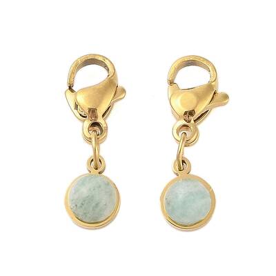 Ion Plating(IP) 316 Surgical Stainless Steel Pendant Decorations