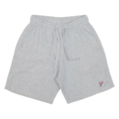 FILA Mens Casual Shorts Grey Relaxed S W26