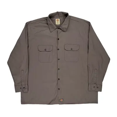 Flex Dickies Shirt - 2XL Grey Cotton Blend