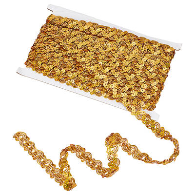 13M Metallic Lace Trims
