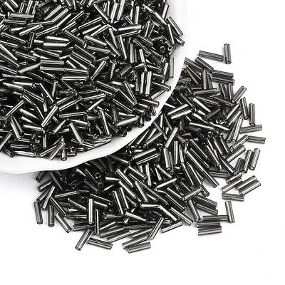 Glass Bugle Beads