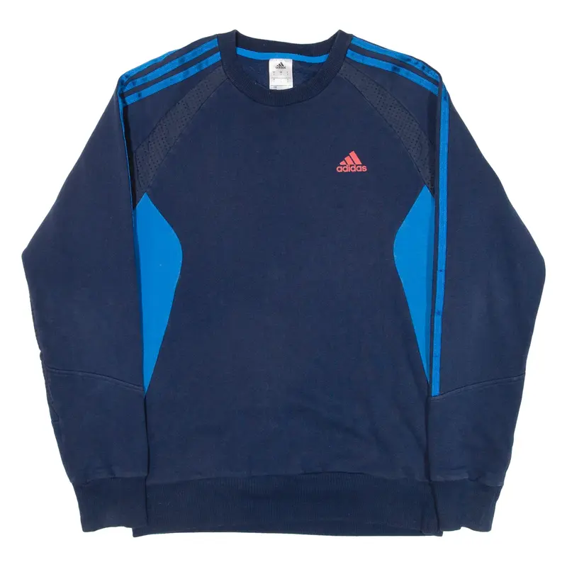ADIDAS Mens Sweatshirt Blue S