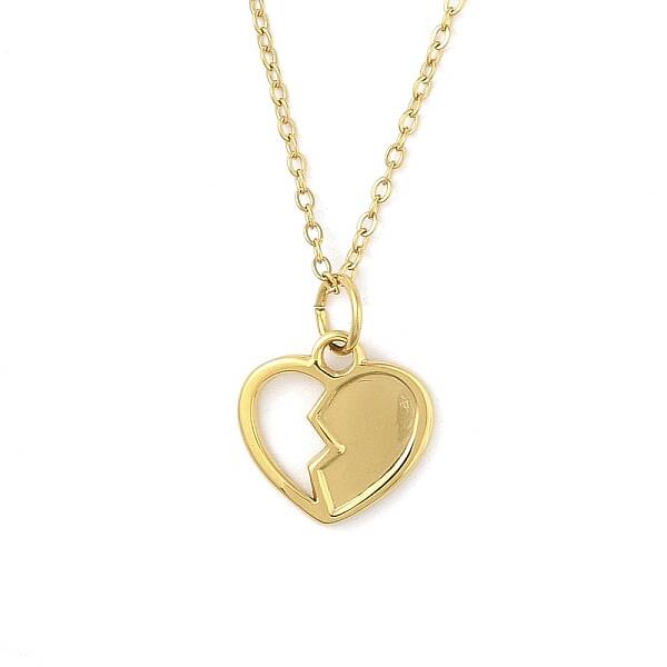 Ion Plating(IP) 304 Stainless Steel Pendant Necklaces for Women
